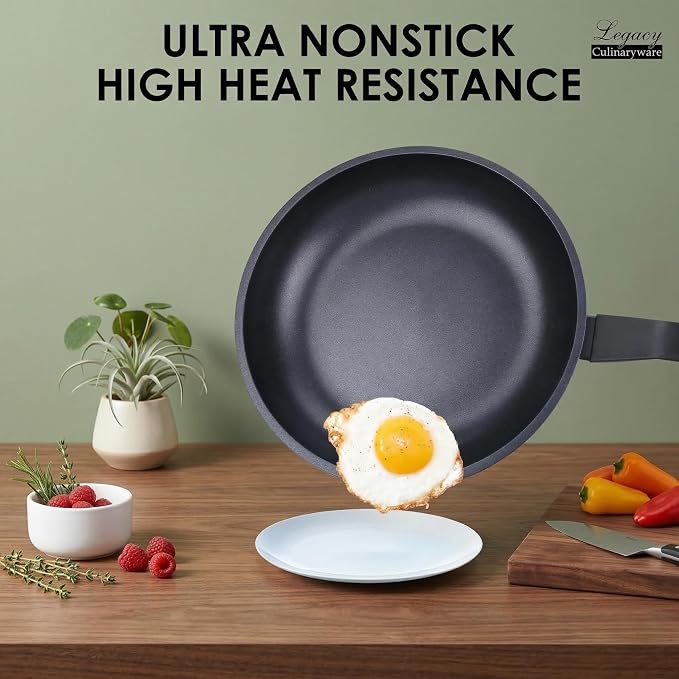 Nonstick Frying Pan Skillet,8 Inch Frying Pan Skillet,Egg pans,Omelette Pan,PFOA Free,Kitchen Pots Induction Pot