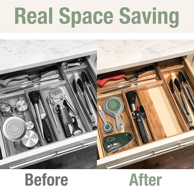 Kitchen Gadgets Set 13 Piece, Space Saving, RV Essentials, Green | Space Saving Cooking Tools, Collapsible Measuring Cups, Measuring Spoons, Stackable Kitchen Gadgets for Small Space