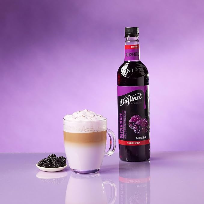 DaVinci Gourmet Boysenberry Syrup, 25.4 Fluid Ounce (Pack of 5)