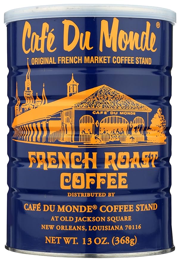 Cafe Du Monde French Roast Dark Coffee, 13 Ounce