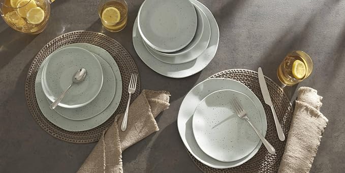 Oneida Grant 20-Piece 18/0 Silverware Set for 4, Flatware | mirror finish, dishwasher safe | includes knives, forks, and spoons | cutlery set for kitchen and dining