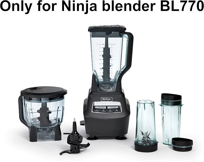 Genuine Ninja BL770 replacement parts (64oz Food Processor Bowl Attachment Kit)
