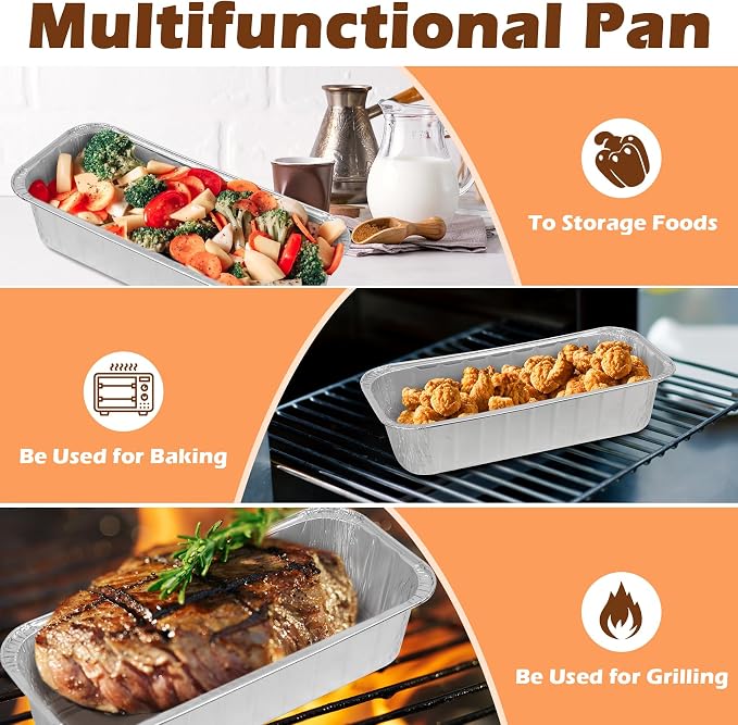 70379 Catch Pan & 6498 Drip Pan Liners for Weber Genesis II 400/600, Summit 400/600 Series Grills, Steel Grease Tray & 6417 10Pcs Foil Grease Pan Liners for Weber SmokeFire & 28''/36" Griddle
