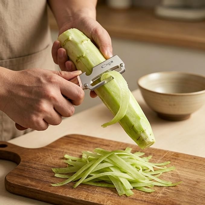 Veggie Peelers for Kitchen,Effortless Peeling,Elite Potato Vegetable Peeler | Multifunctional Sharp Stainless Steel Blade Zero Flex Snag Peelers for Apple Carrot Cucumber Pumpkin Papaya Cheese Cabbage