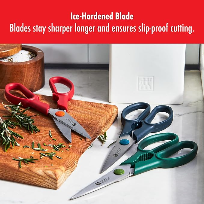 ZWILLING Now S Kitchen Shears - Blueberry Blue