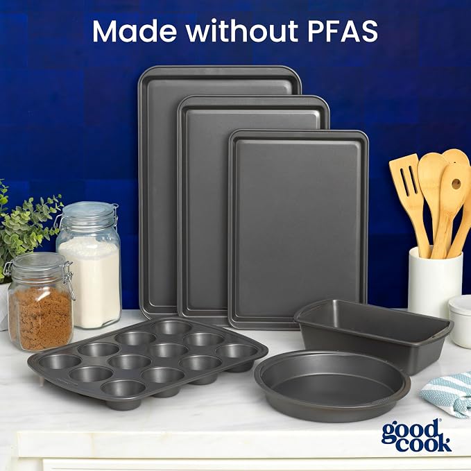 GoodCook Premium Nonstick divided Baking Pan, 9 x 13-Inch