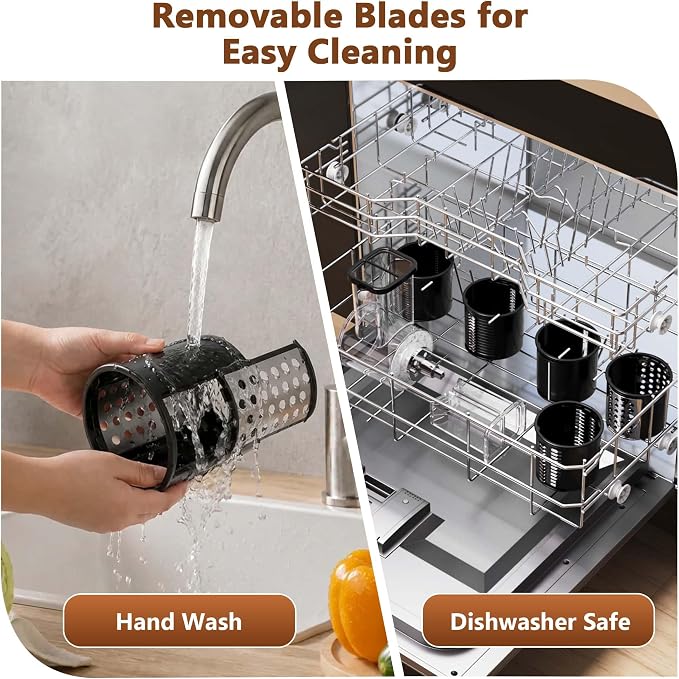 Slicer Shredder Attachment for Kitchenaid Stand Mixer, Salad Maker with Vegetable Slicer, Food Slicers Cheese Grater Grinding Attachments for Kitchenaid Mixer with Detachable 5 Blades