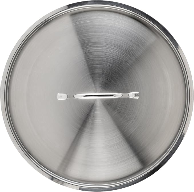 Winco Cover for SST, 24 Quart, Stainless Steel | Fits sst-24, Sset-7, Great for Food Protection, Storage, Serving and Foodservice