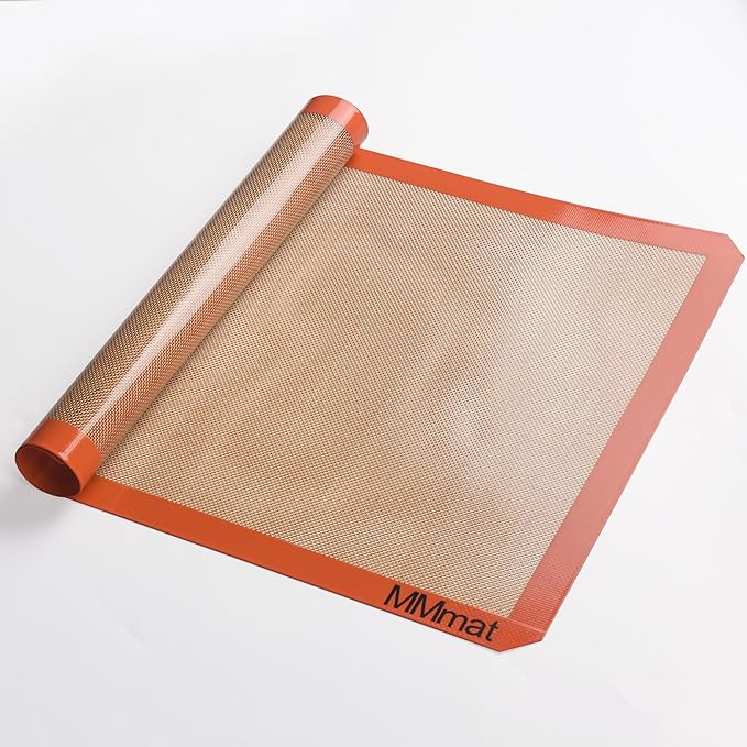 Best German Silicone Baking Mats, Counter Mat - Full Size Sheet | Non Slip Silicone Baking Sheet, Non Stick Reusable, BPA Free, PFOA Free, Non-toxic, Dishwasher Safe