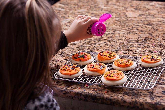 Stainless Steel Cooling Rack - Heavy Duty and Oven Safe, Good for Cooling, Baking and Roasting - Perfect for Cookies, Cakes & More - Fits Perfectly in Quarter Sheet Pan(8.5" x 12")