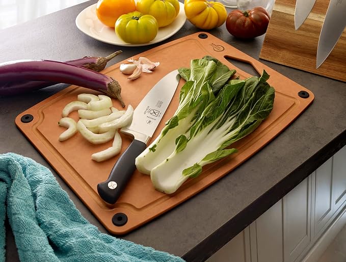 Mercer Culinary Composite Cutting Board 17 5/16" x 12 3/4", with Non Slip Feet and Juice Groove