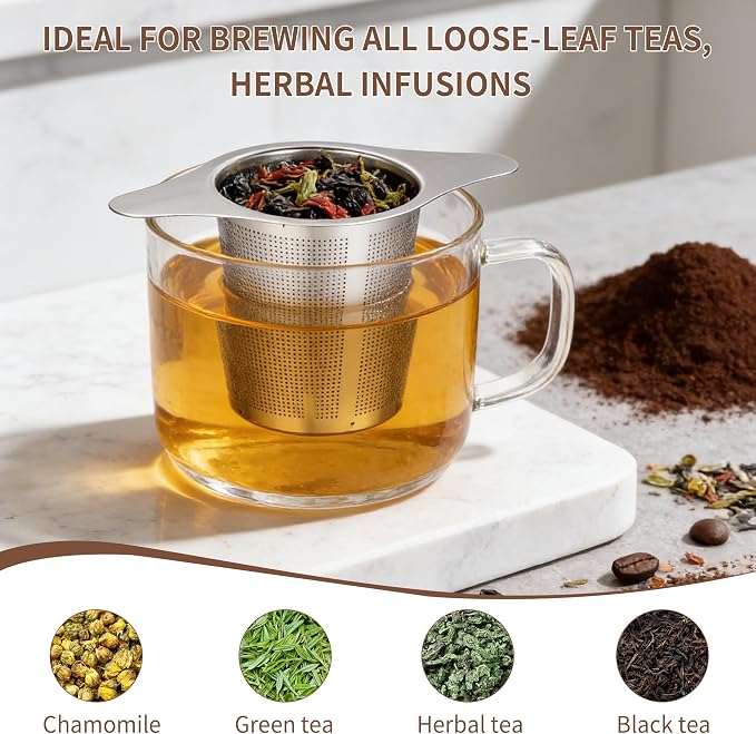 Supercenter Tea Infuser Stainless Steel Steeper Tea Strainers Loose Tea