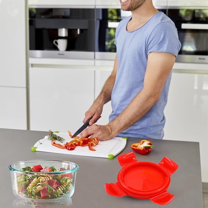 8oz Glass Food Storage Containers with Airtight BPA-Free Lids 6 Pack, 1 Cup Small Glass Freezer Containers for Sauce, Sides, Meal Prep - Reusable & Dishwasher Microwave Fridge Freezer Safe