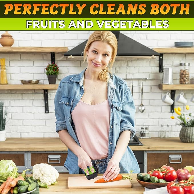 2 Pcs Finger Potato Peeler Set, Palm Peeler, Stainless Steel Blades | Finger Peeler for Vegetables with Sharp Double-Sided Blade, Silicone Palm-Fit Body, Non-Slip, Dishwasher Safe, for Veggies