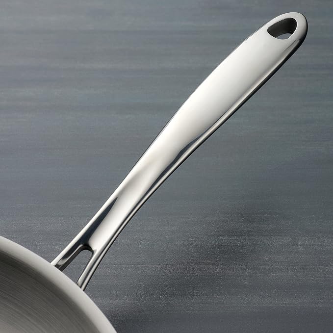 Tramontina Boston Tri-Ply Clad Stainless Steel 2-Quart Sauce Pan with Lid | Induction-Ready Saucepan, Dishwasher-Safe, NSF-Certified