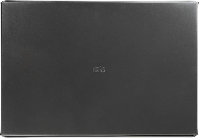 Winco 18" x 12" Rectangular Aluminized Steel Cake Pan | Full-size for large batches, Heavy-duty, Even baking, Great for Cooking and Food Preparation