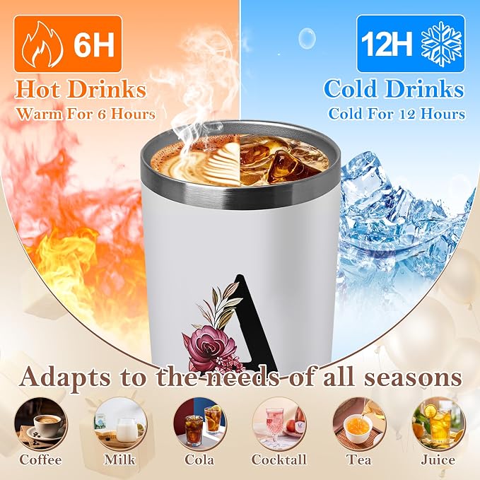 20 Oz Insulated Coffee Cup with Lid Car Tumbler Travel Mug Mother Best Mama Mom Daughter Son Christmas Xmas Present Valentines Birthday Groom Day Bride Mother In Law Personalized Unique Special Gifts