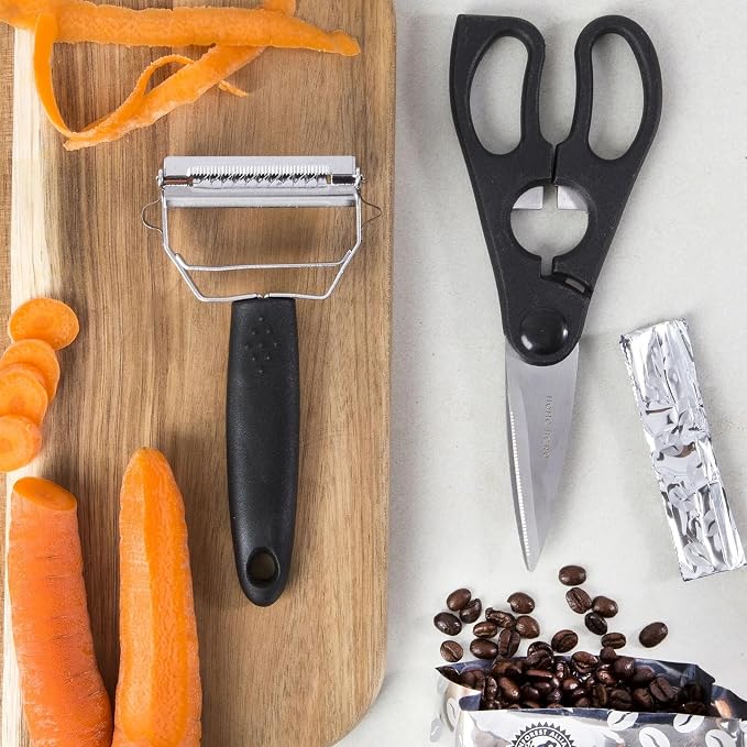 Home Hero 16-Piece Kitchen Knife Set - Knife Block Set | High Carbon Stainless Steel Knife Set with Acrylic Block, Rust-Resistant Blades & Ergonomic Handles (16-Piece)