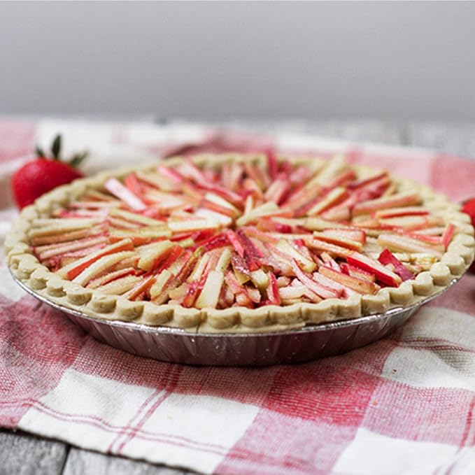Round Aluminum Pans with Lids (30 Pack) - 9 Inch Disposable Pie Pans - Round Aluminum Foil Pans For Baking, Grilling, Cooking, Storing, Prepping - Pie Tins with Lids
