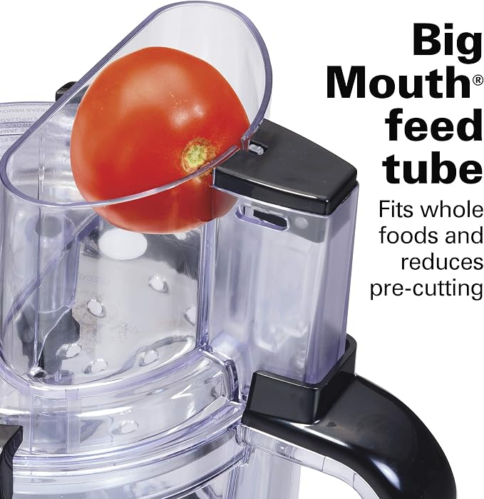 Hamilton Beach Stack & Snap Food Processor, 12 Cup Capacity, R70727 (Renewed)