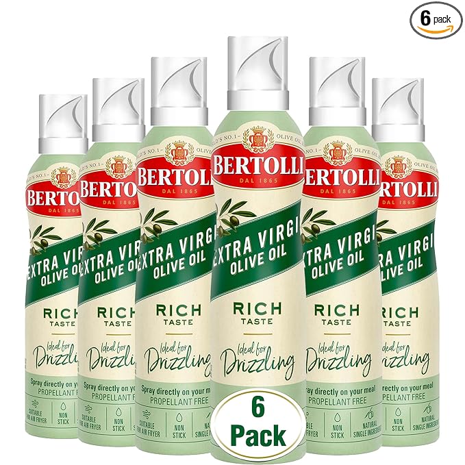 Bertolli Extra Virgin Olive Oil Spray, Non-Aerosol, 5 fl oz, Pack of 6