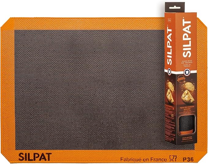 Silpat The Original Silpain Premium Non-Stick Silicone Baking Mat for Bread, 11-5/8 x 16-1/2