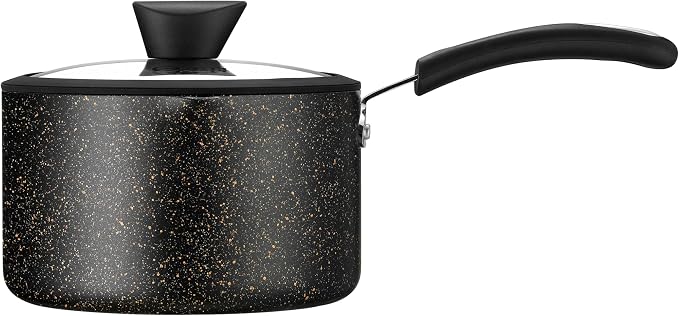 The All-In-One Stone Saucepan and Cooking Pot By Ozeri | Utilizes A Stone-derived Coating From Germany That Is 100% Free of APEO, GenX, PFBS, PFOS, PFOA, NMP and NEP