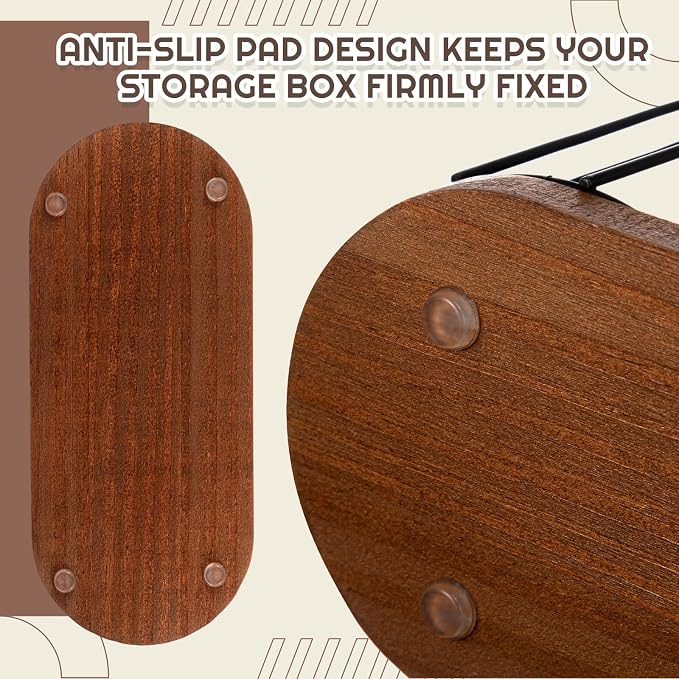 18oz Adjustable Coffee Cup Dispenser with Wooden Base, Cup and Lid Holder, Cups Holder Organizer for Coffee Pod Straw and Lid Storage(2-Compartment Single,Color 1)