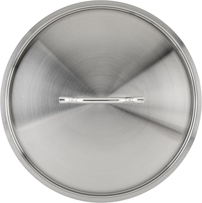 Winco Cover for SST-32, SSFP-14/14NS,SSLB-15, Medium, Stainless Steel | Fits sst-32, Sslb-15, Great for Food Protection, Storage, Serving and Foodservice