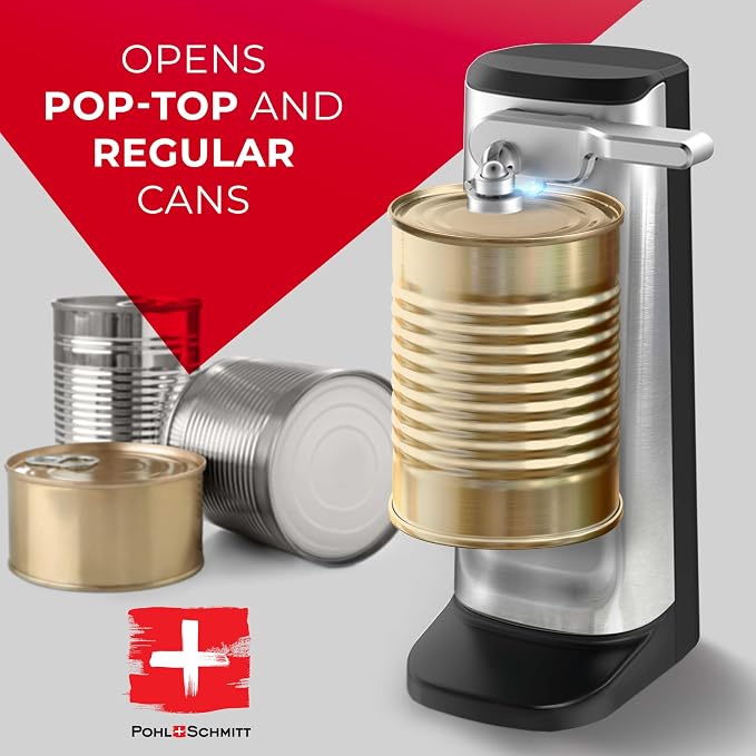 POHL SCHMITT Electric Can Opener | Knife Sharpener, Bottle Opener