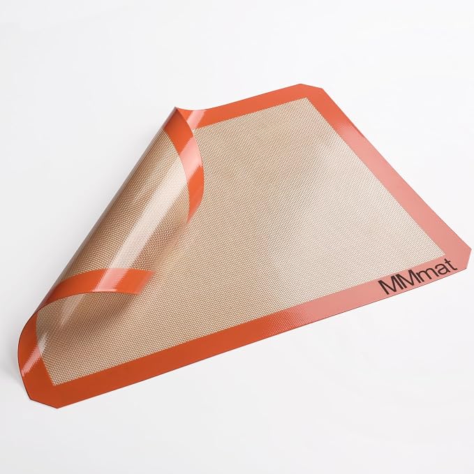 Best German Silicone Baking Mat, 3/4 Sheet Baking Mat for Oven | Non Slip Silicone Baking Sheet, Non Stick Reusable, BPA Free, PFOA Free, Non-toxic, Dishwasher Safe