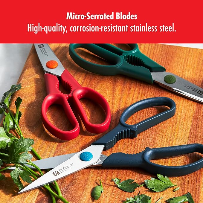 ZWILLING Now S Kitchen Shears - Blueberry Blue
