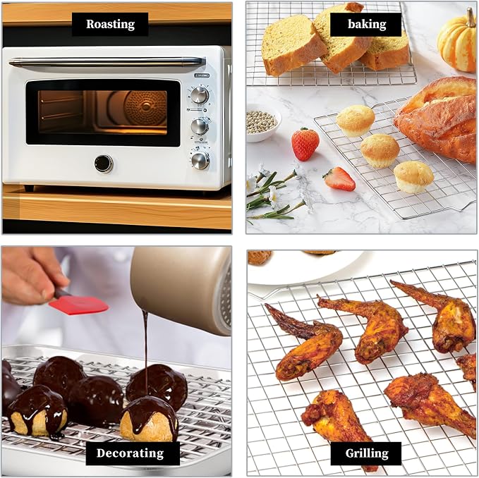 Cooling Racks for Cooking and Baking, Fit for 10" x 15" Baking Sheet