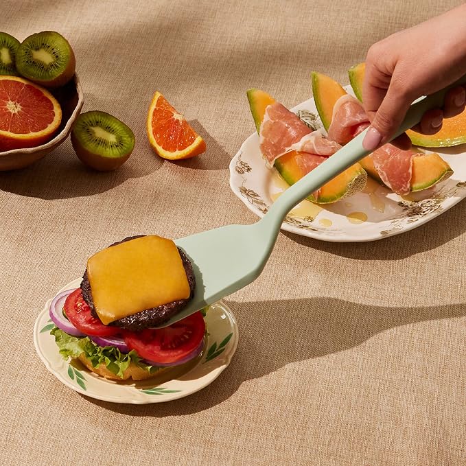 GIR: Get It Right Silicone Kitchen Spatula Turner - Non-Toxic Cooking Utensils for Nonstick Cookware, Cooking and Baking, Ultimate Turner - 13IN - Sprinkles