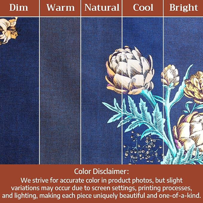 Maison d' Hermine Placemats Set of 4 Reusable 100% Combed Cotton (13"x19") | Cloth Place Mats Washable Table Mats for Kitchen Dining Party Wedding Hotel Home Restaurant Spring Summer - Artichoke