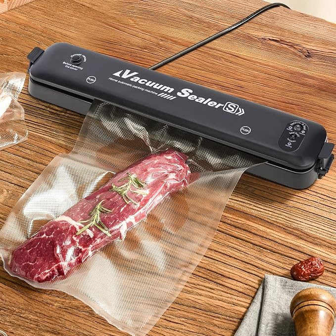 W&Y Vacuum Sealer Bags 6x10 Inch Pint 100 Count -Pre-Separated | For All Vacuum Sealers,Commercial Grade,BPA-Free,Sous Vide Microwave Freezer Safe, Food Vacuum Storage