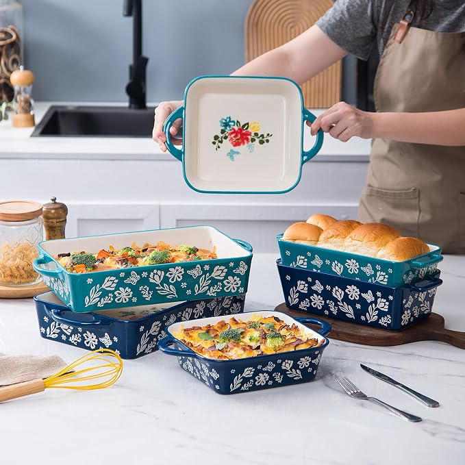 Wisenvoy Bread Pan Loaf Pan Ceramic Bread Pans for Baking Meatloaf Pan Nonstick Loaf Pans
