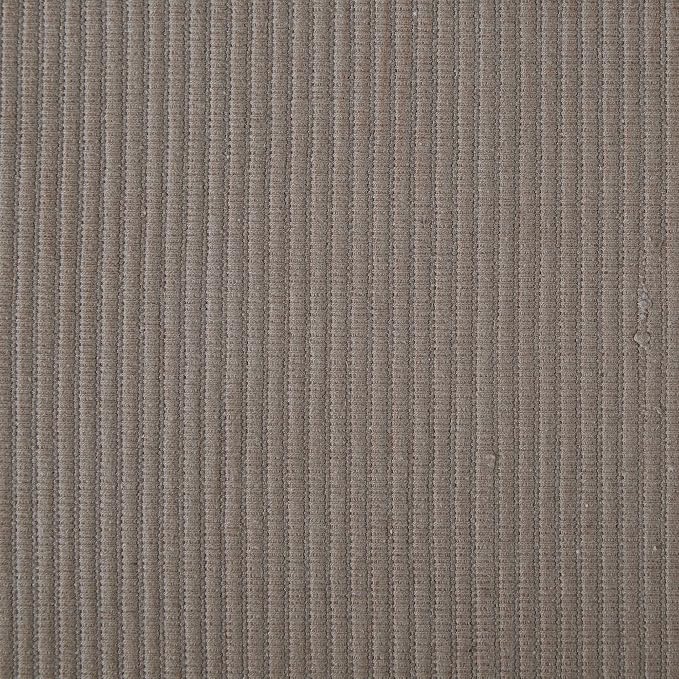 DII Basic Everyday Ribbed Tabletop 100% Cotton, Placemat Set, 13x19, Gray, 6 Piece