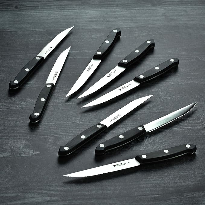 J.A. Henckels Knife Set - 19 Piece - International Forged Premio Series with Cherry Block
