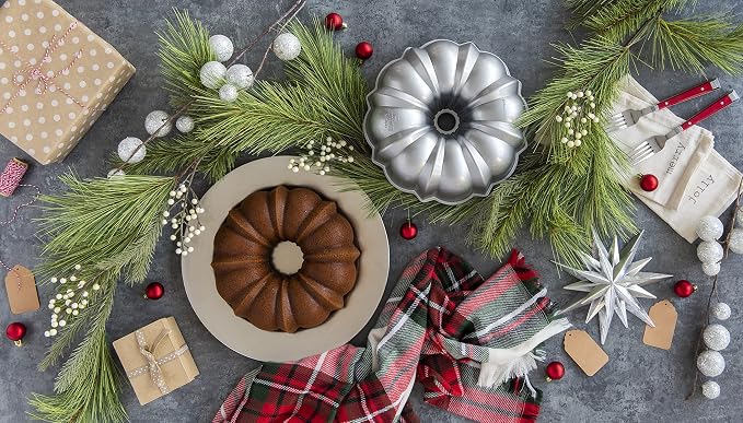 Nordic Ware Original Bundt, 12-Cup, Silver (Pack of 3)