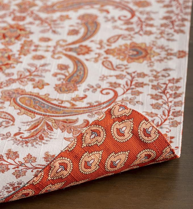 Maison d' Hermine Placemats Set of 4 Reusable 100% Cotton (13"x19") | Cloth Place Mats Washable Table Mats for Kitchen Dining Party Wedding Hotel Home Thanksgiving Christmas - Cachemire