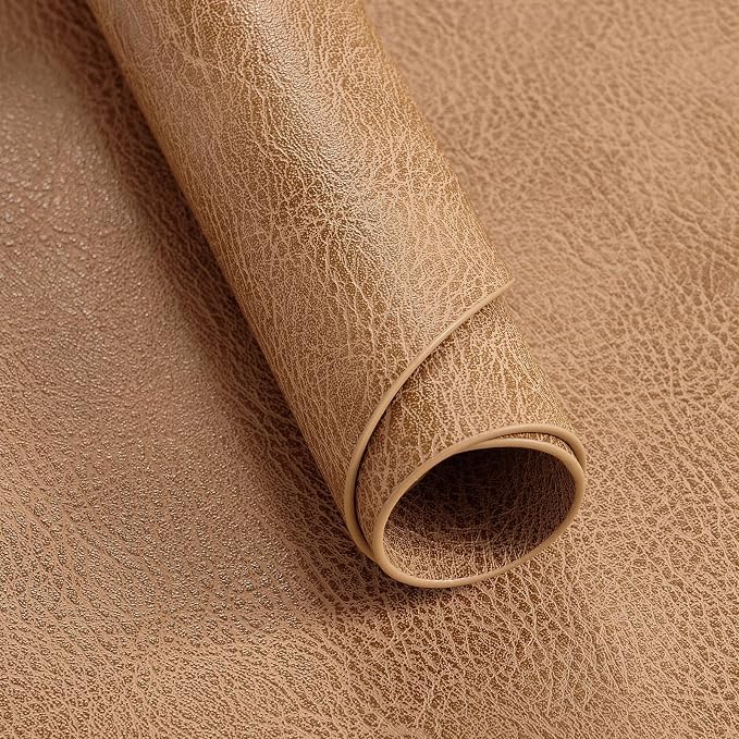 MOSAYT Vinyl Placemats Set of 4-12 X 17 Inch - Faux Leather 100% Waterproof Oil-Proof Wipeable PU Place Mats, Heat Resistant Reversible Table Mats for Kitchen, Dining, Outdoor, Multicolor