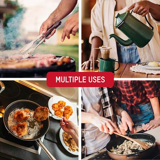 Taylor Mighty Mini Digital Meat Thermometer, Instant Read Food Thermometer for Cooking & Grilling, -40°F to 450°F Range, Compact Pocket Size with On/Off Switch, White