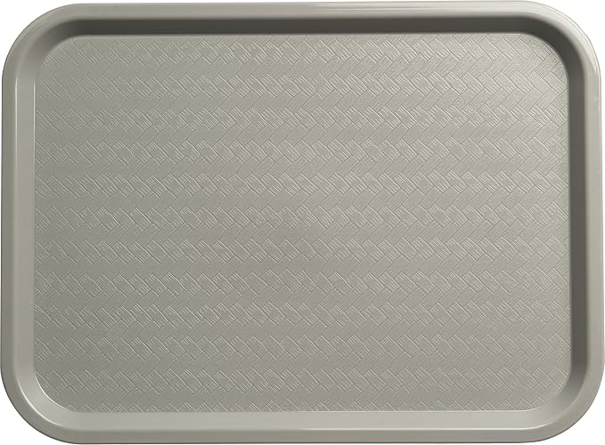 Carlisle Cafe Tray, Fast Food Restaurant Tray, 12 x 16, 1 Ct, Gray