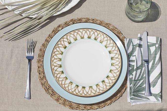 Lenox Portola 20-Piece 18/10 Silverware Set for 4, Flatware | silver, dishwasher safe | includes knives, forks, and spoons | heavy duty, cutlery set for kitchen and dining, utensil set