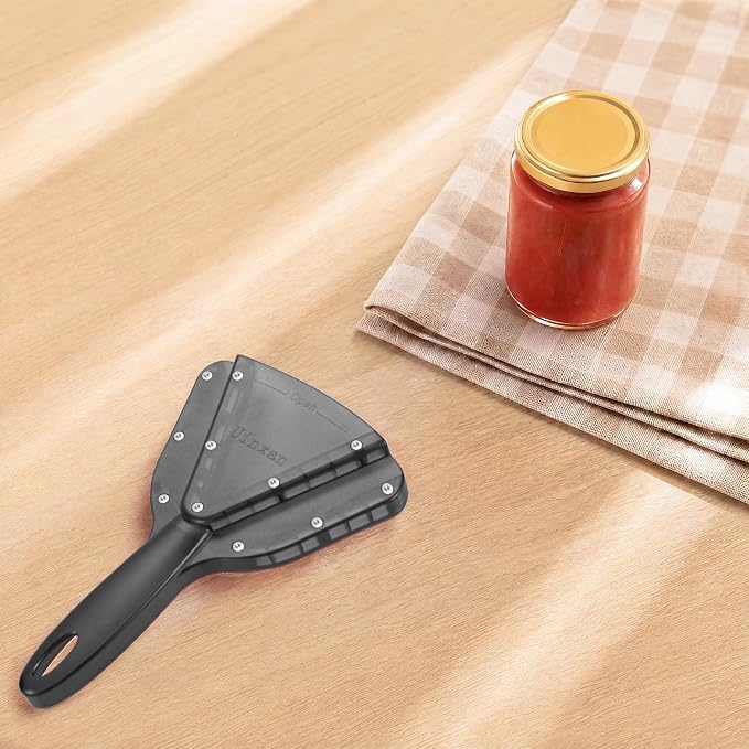 Uinxan Jar Opener for Weak Hands & Seniors with Arthritis - Handheld Manual | Effortlessly Opens Stubborn Screw Lids & Bottle Caps. 304 Stainless Steel. Durable. Patented Kitchen Gadget (Purple)