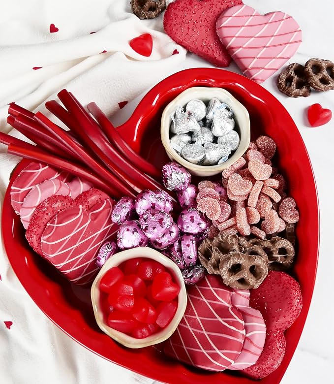 USA Pan Global Bakeware Red Heart Cake Pan