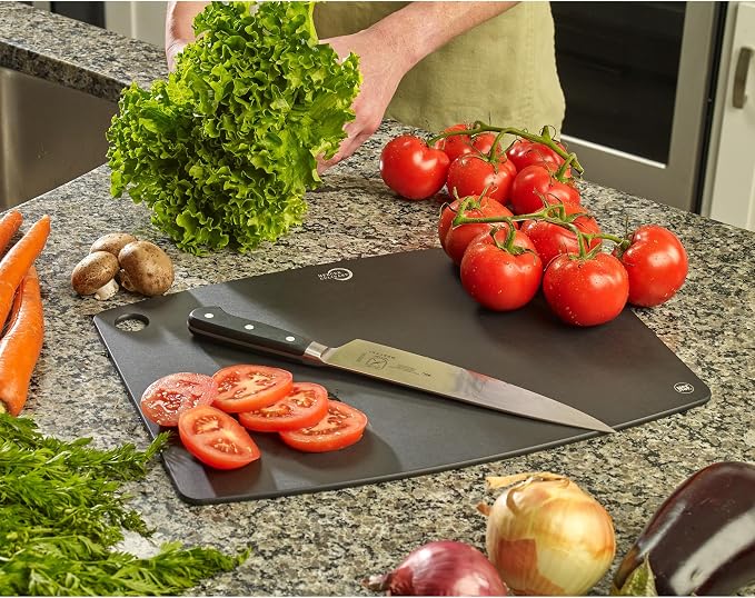 Mercer Culinary Composite Cutting Board-17 1/4" X 11 3/4"-NSF, Black