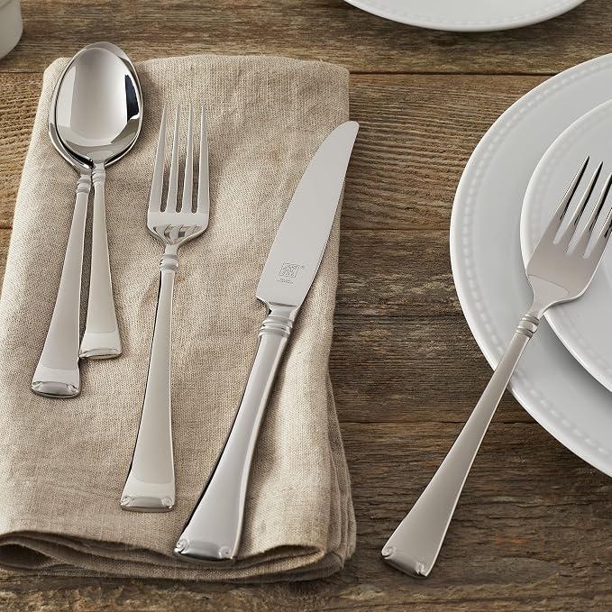ZWILLING Angelico 65-pc 18/10 Stainless Steel Flatware Set