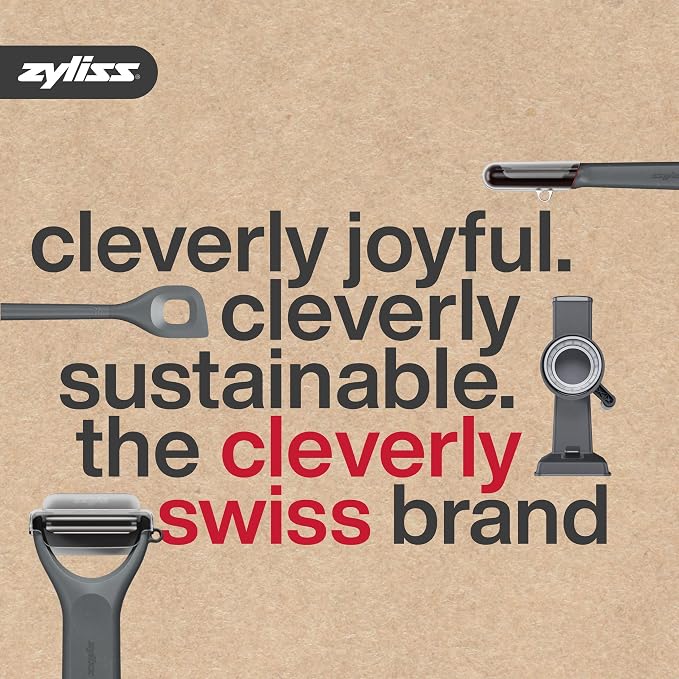 Zyliss E900058 Puree Drum Blade, Stainless Steel, Mashing, Puree, for Use with Zyliss Rotary Cheese Grater, 5 Year Guarantee